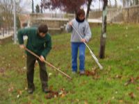Prácticas de los alumnos del Curso de Jardinería y Espacios Verdes (octubre 2009)